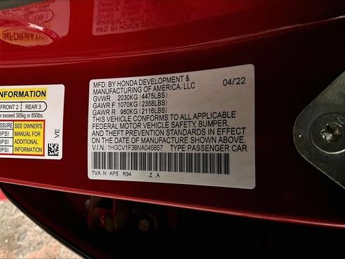 Used 2022 Honda Accord Sport image 32