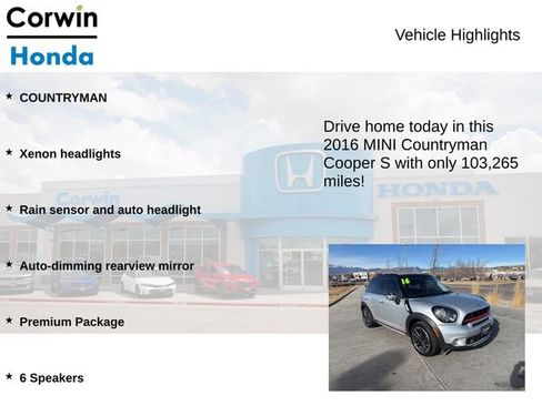 Used 2016 MINI Cooper Countryman S image 6