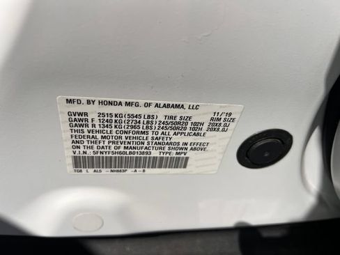 Used 2020 Honda Pilot Touring image 38