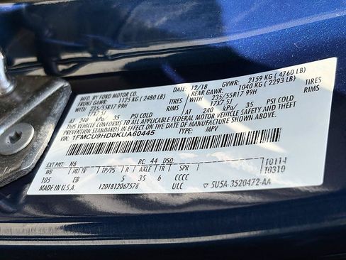 Used 2019 Ford Escape SEL AWD/4WD image 24