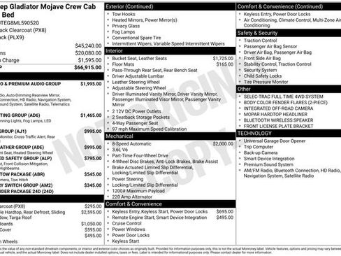 Used 2021 Jeep Gladiator Mojave image 29