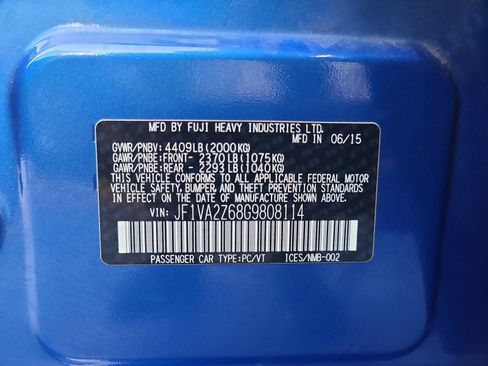 Used 2016 Subaru WRX STI Limited w/ Popular Package #1 AWD/4WD image 25
