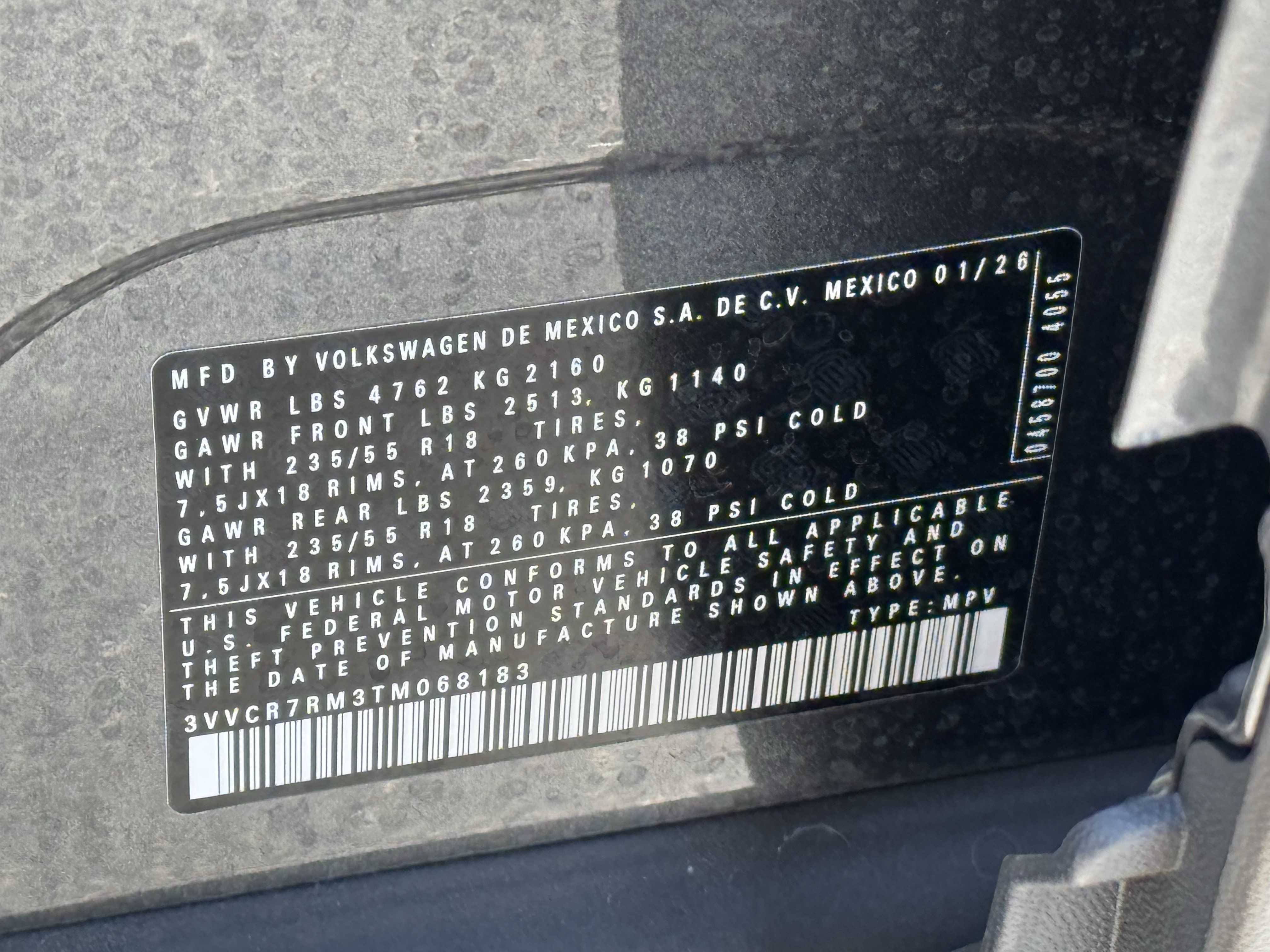Used 2026 Volkswagen Tiguan S FWD image 33