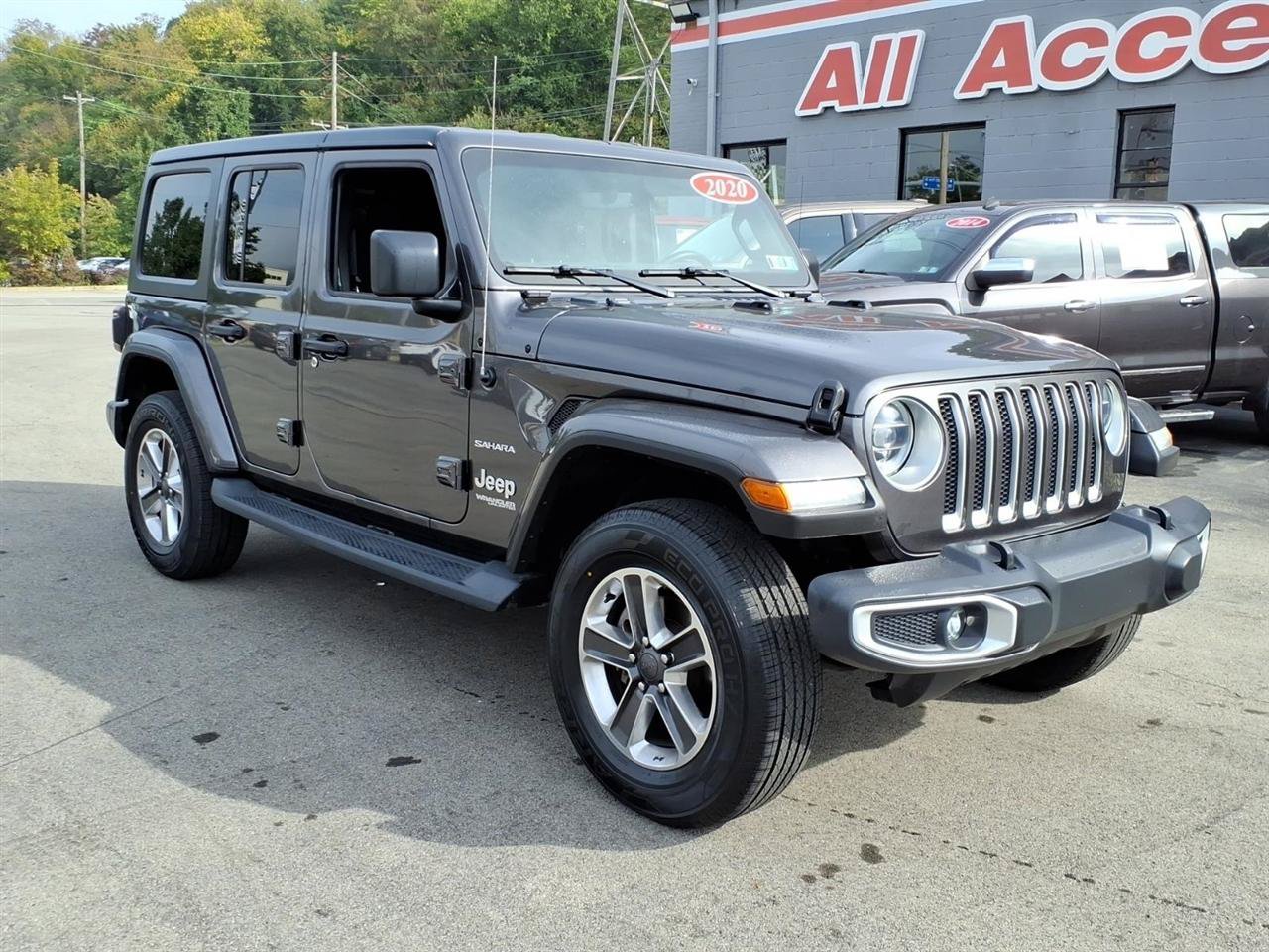 Used 2020 Jeep Wrangler Unlimited Sahara AWD/4WD image 2