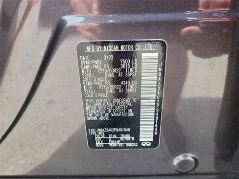 Used 2023 INFINITI QX80 Premium Select w/ Cargo Package image 24