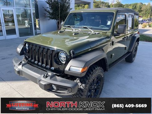 Used 2022 Jeep Wrangler Unlimited Sport image 1