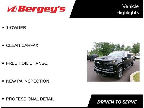 Used 2025 Chevrolet Silverado 2500 Custom w/ Custom Convenience Package AWD/4WD image 5