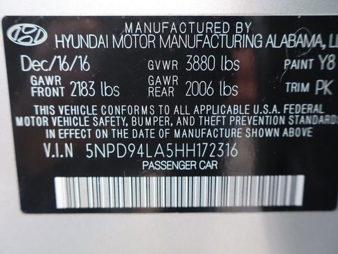 Used 2017 Hyundai Elantra ECO w/ Cargo Package image 46