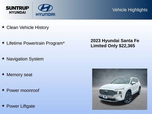 Used 2023 Hyundai Santa Fe Limited image 8