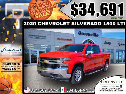 Used 2020 Chevrolet Silverado 1500 LT w/ All-Star Edition image 1