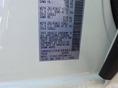 New 2025 Nissan Frontier SV w/ SV Convenience Package image 37