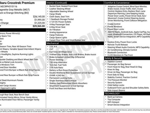 Used 2023 Subaru Crosstrek 2.0i Premium image 3