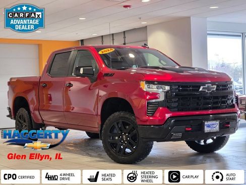 Certified 2024 Chevrolet Silverado 1500 LT Trail Boss w/ LT Trail Boss Premium Package AWD/4WD image 1