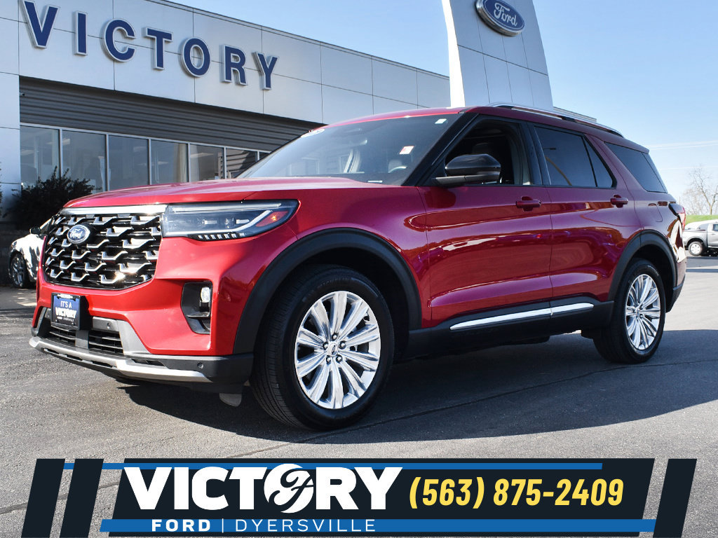 Used 2025 Ford Explorer Platinum w/ LUX Leather Package AWD/4WD image 1