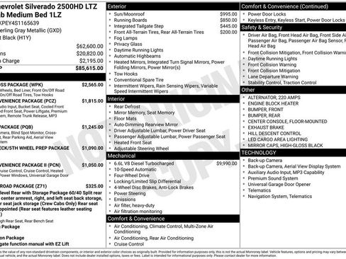 Used 2025 Chevrolet Silverado 2500 LTZ w/ Trail Boss Package AWD/4WD image 7