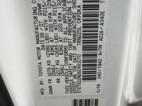 Used 2008 Toyota Tacoma 2WD Access Cab image 27