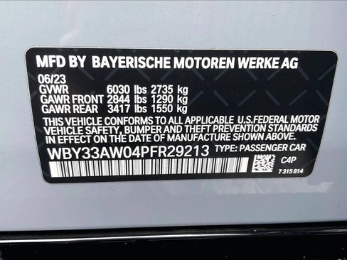 Certified 2023 BMW i4 M50 w/ Premium Package image 38