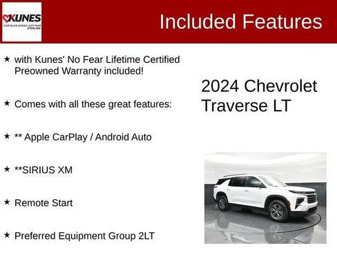 Used 2024 Chevrolet Traverse LT AWD/4WD image 2