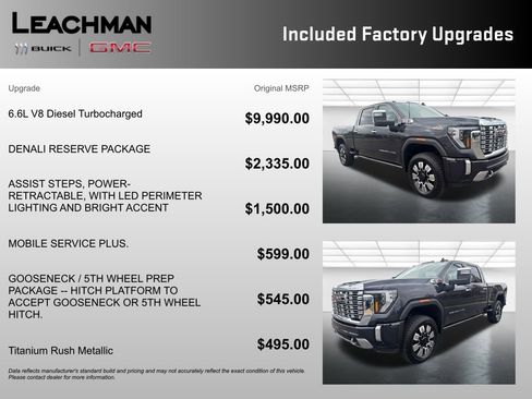 New 2025 GMC Sierra 2500 Denali w/ Denali Reserve Package image 4