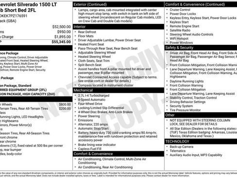 Used 2023 Chevrolet Silverado 1500 LT AWD/4WD image 31