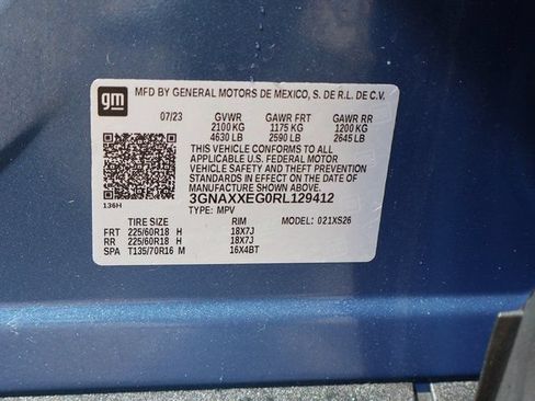Certified 2024 Chevrolet Equinox Premier w/ LPO, Floor Liner Package AWD/4WD image 41