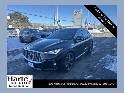 Certified 2023 INFINITI QX55 Luxe w/ Cargo Package image 1