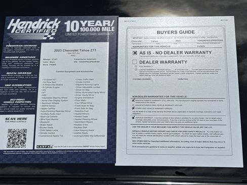 Used 2023 Chevrolet Tahoe Z71 w/ Luxury Package image 40