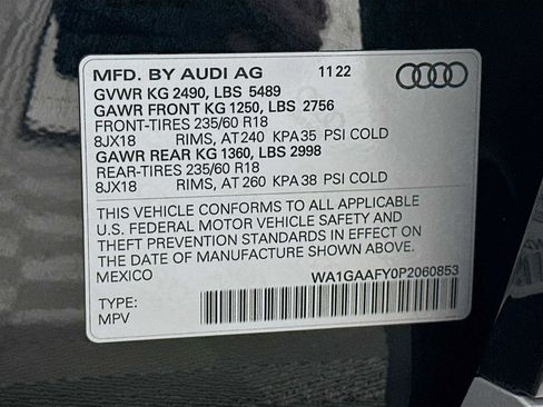 Certified 2023 Audi Q5 2.0T Premium w/ Convenience Package image 30