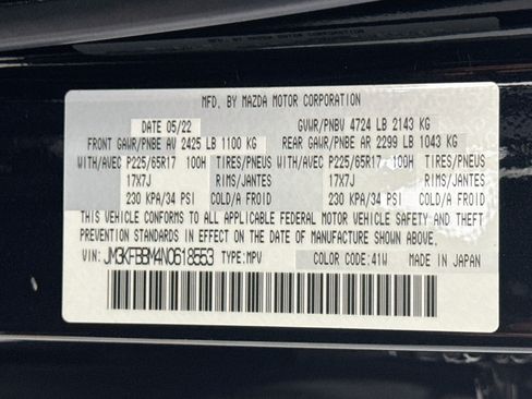 Used 2022 MAZDA CX-5 AWD 2.5 S w/ Select Package image 40