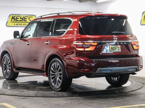 Used 2023 Nissan Armada Platinum w/ Captain's Chairs Package AWD/4WD image 2