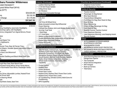 Used 2022 Subaru Forester Wilderness image 38