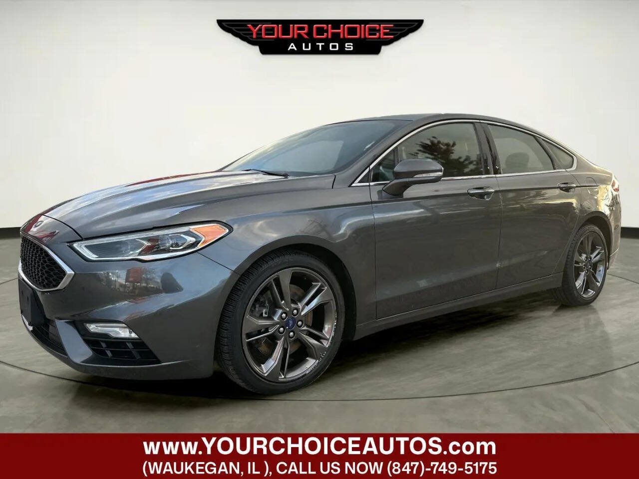 Used 2017 Ford Fusion Sport w/ Equipment Group 401A AWD/4WD image 1