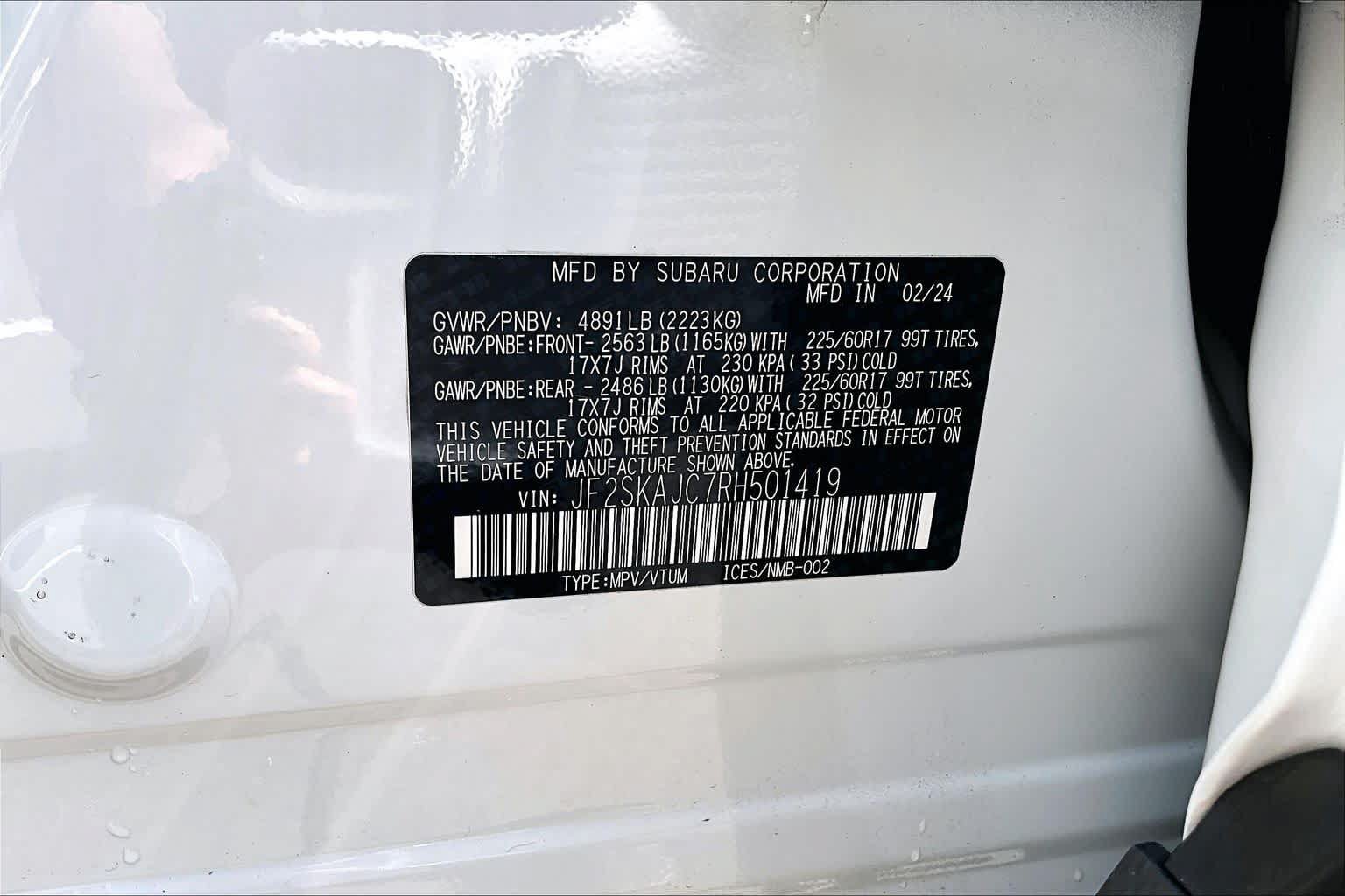 Used 2024 Subaru Forester Wilderness AWD/4WD image 34