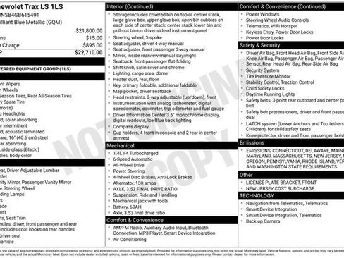 Used 2016 Chevrolet Trax LS image 5