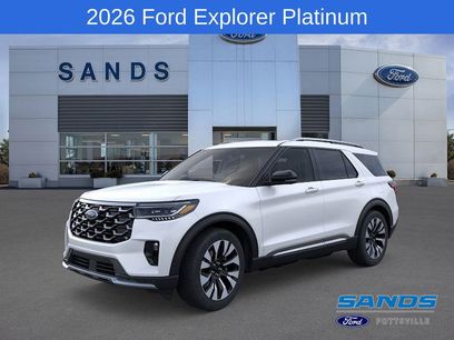 New 2026 Ford Explorer Platinum w/ LUX Leather Package