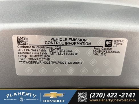 New 2026 Chevrolet Traverse LT w/ Driver Confidence Package AWD/4WD image 17