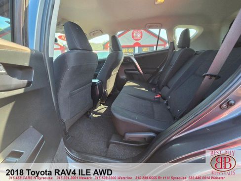 Used 2018 Toyota RAV4 LE w/ All Weather Liner Package AWD/4WD image 11