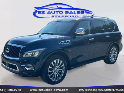 Used 2017 INFINITI QX80 4WD w/ Deluxe Technology Package