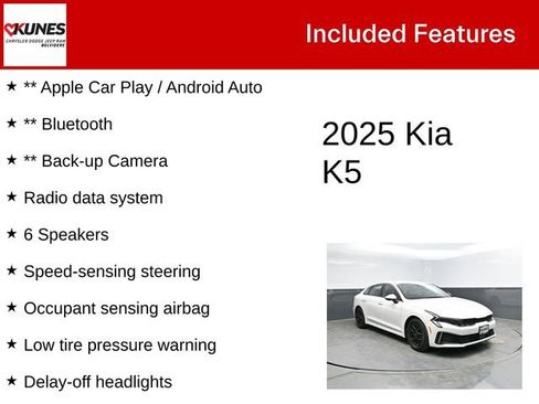 Used 2025 Kia K5 LXS FWD image 3