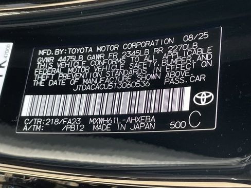 New 2026 Toyota Prius SE image 26