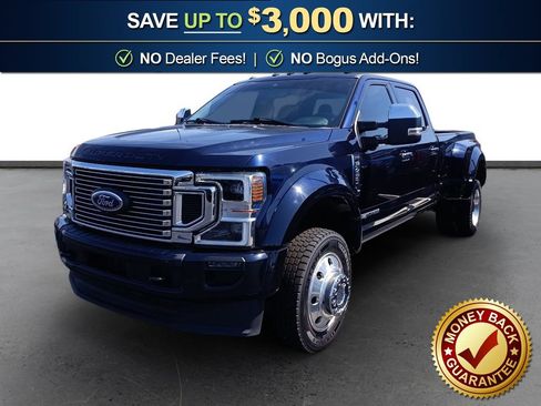 Certified 2022 Ford F450 Platinum w/ FX4 Off-Road Package AWD/4WD image 1