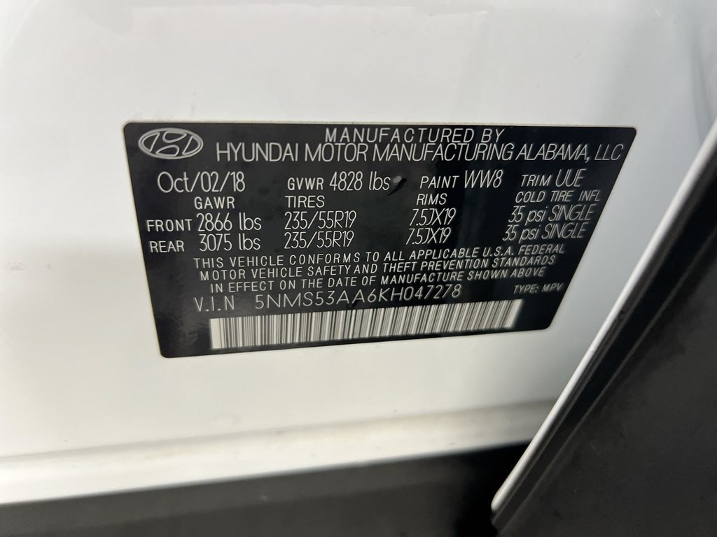 Used 2019 Hyundai Santa Fe FWD image 29