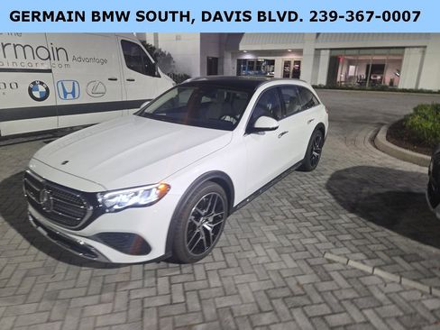 Used 2025 Mercedes-Benz E 450 4MATIC All-Terrain Wagon image 3