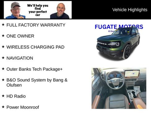 Used 2025 Ford Bronco Sport Outer Banks w/ Outer Banks Tech Package+ image 8