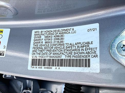 Used 2021 Honda Accord LX image 36
