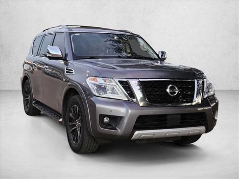 Used 2018 Nissan Armada Platinum w/ Captain Seat Package image 3