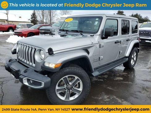 Used 2020 Jeep Wrangler Unlimited Sahara image 1