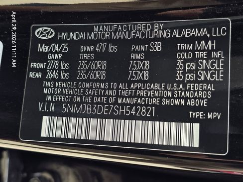 Used 2025 Hyundai Tucson SEL FWD image 30