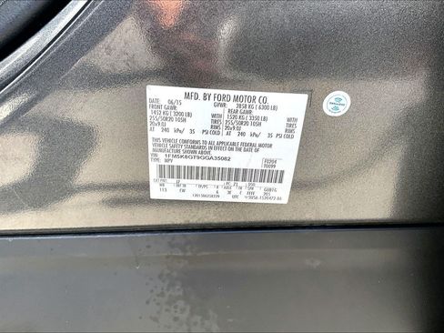 Used 2016 Ford Explorer Sport w/ Equipment Group 401A AWD/4WD image 32