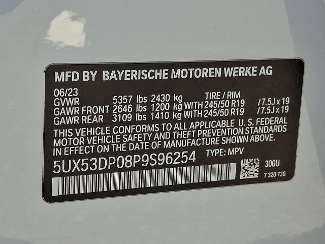 Used 2023 BMW X3 xDrive30i w/ Convenience Package AWD/4WD image 27